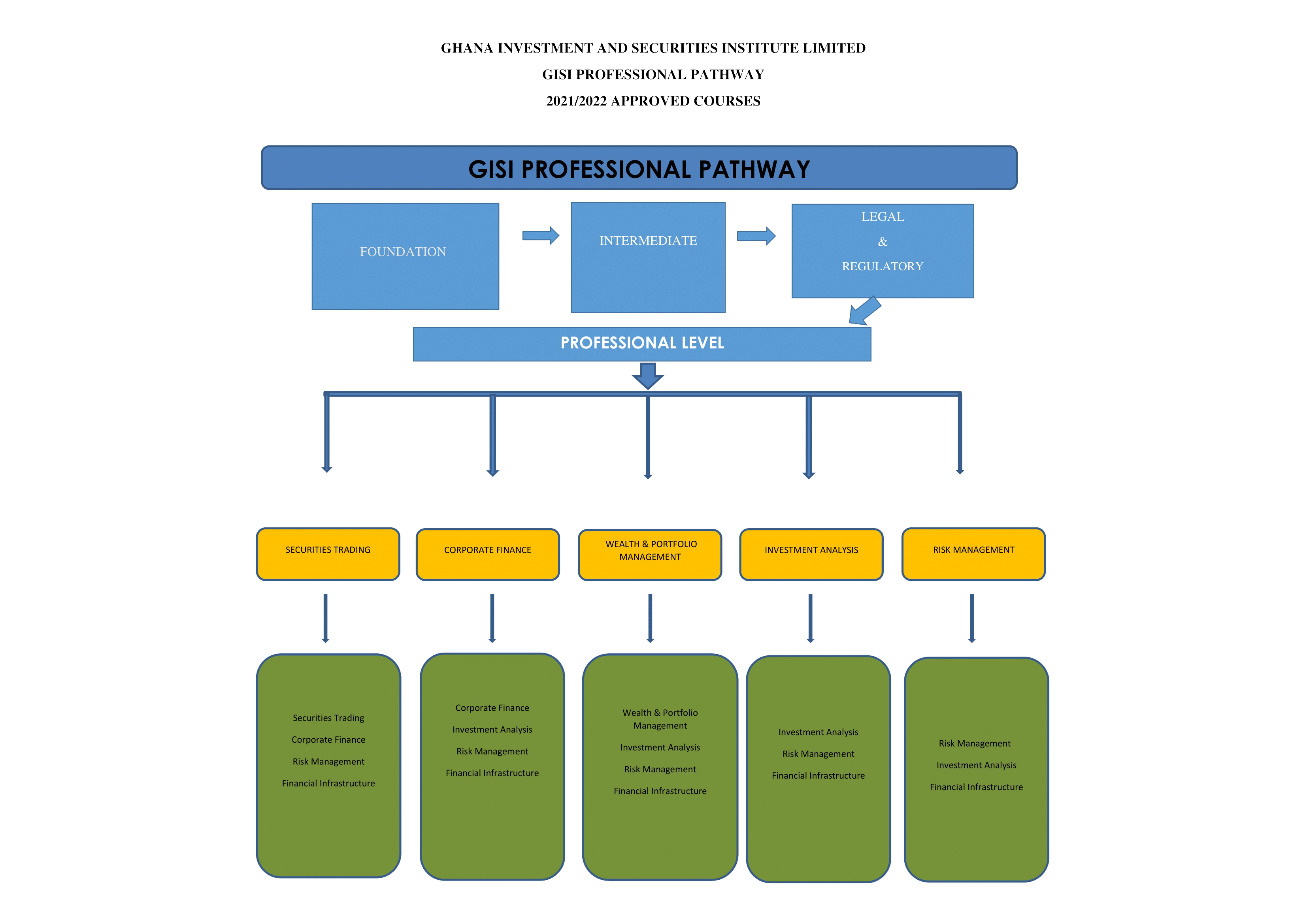 GISI Professional Pathway